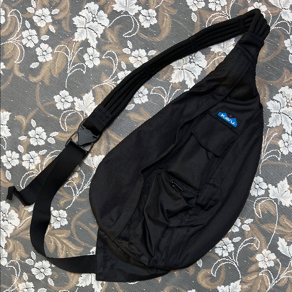Kavu Black Sling Bag